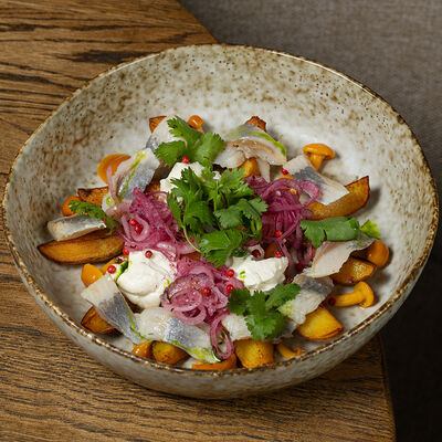 Сельдь или скумбрия с картофелем в БарТо по цене 805 ₽