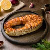 Шашлык из семги в Шампур bbq