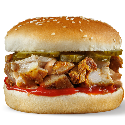 Бэби-панини бургер в Три соуса по цене 219 ₽