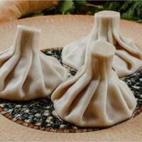 Хинкали со свининой и говядиной (Грузия) в Дэда