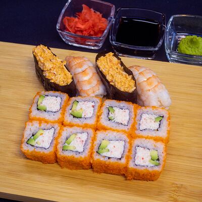 Мини-сет Краб в Krakenssushi по цене 570 ₽