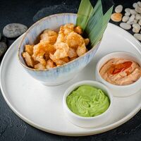 Поп корн из креветок в Nella Foresta