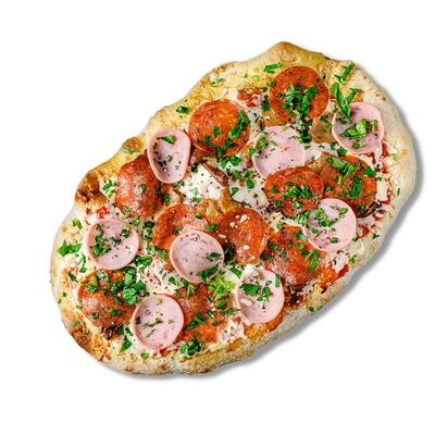 Римская пицца Американо в Pizza & Pizza по цене 635 ₽