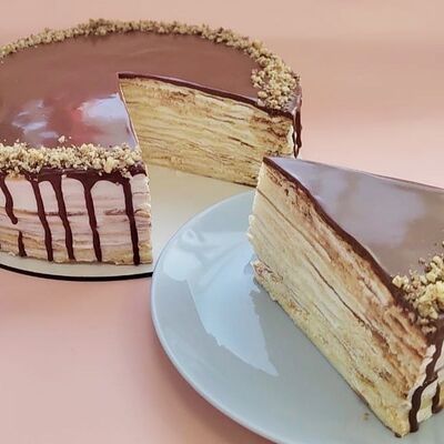 Торт Молочная девочка порция в Круассан Дорэ по цене 405 ₽