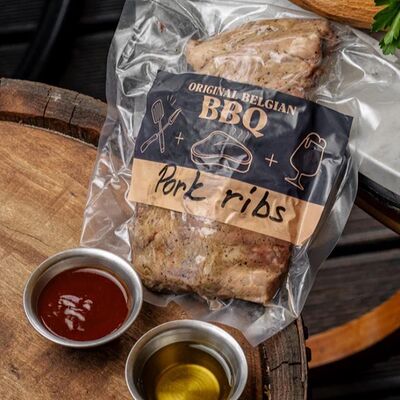 Свиные ребра Полуфабрикат в Ватерлоо по цене 680 ₽