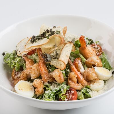 Цезарь с тигровой креветкой в Градус Баллинга по цене 720 ₽