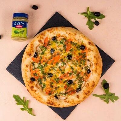 Pizza al Pesto в Мама Азия по цене 701 ₽