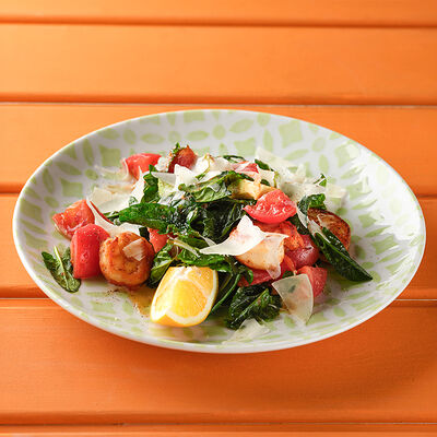 С тигровыми креветками, томатами и авокадо в Сорренто by Novikov по цене 1050 ₽