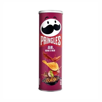 Чипсы Pringles со вусом стейк барбекюв Азиатский DUTY FREE по цене 446 ₽