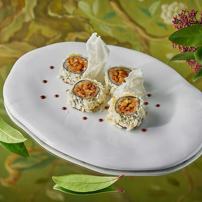 Хрустящий ролл с угрем в Turandot по цене 1350 ₽