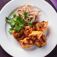 Шашлык из куриного филе в Хинкальня