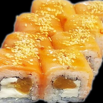 Филадельфия с мандарином в Летопицца по цене 450 ₽