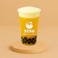 Фруктовый чай Манго Macchiato в Sisu bubble tea