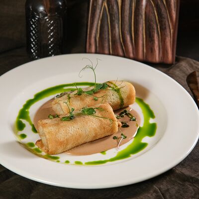 Блинчики с курицей и грибами в Palermo по цене 400 ₽