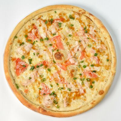 Пицца с копченой курицей в БамБуши по цене 354