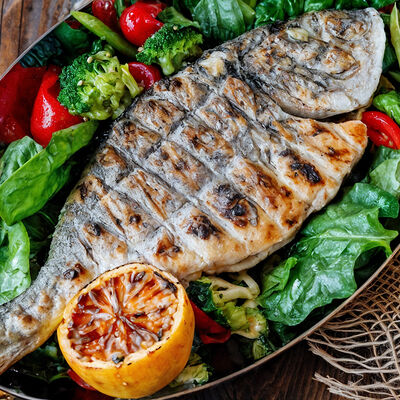 Дорадо на гриле в BarVilla по цене 8390 ₸