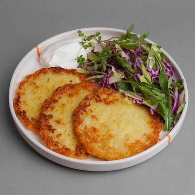 Драники со сметаной в Марсианин по цене 480 ₽