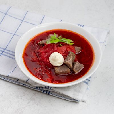 Борщ с говядиной в Бублик по цене 293 ₽