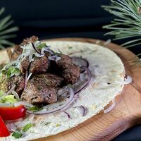 Логотип Шашлык в бору