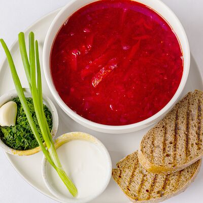 Борщ в Leto по цене 720 ₽