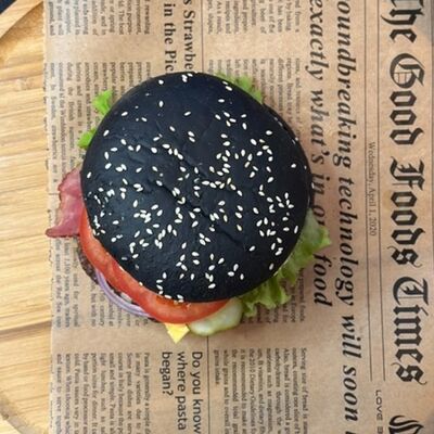 Black бургер в Boss pizzarolls по цене 450 ₽