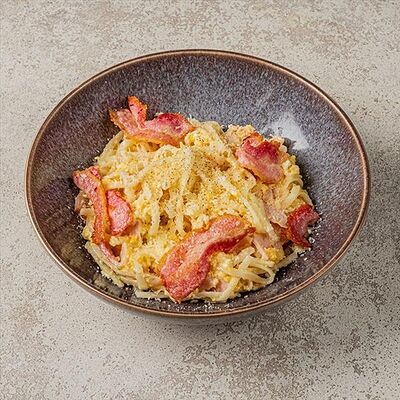 Лапша Карбонара с ветчиной в ART FOOD по цене 22 р.