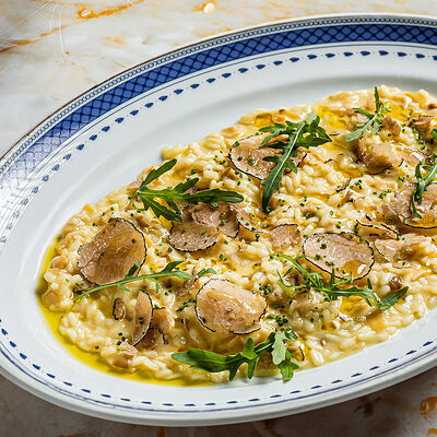 Ризотто с белыми грибами, трюфель, рукола в Ivanka по цене 1980 ₽