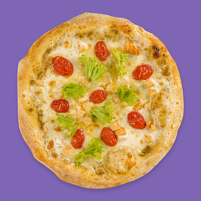 Цезарио пиццетта с куриным филе и черри в Дома Пицца по цене 255 ₽