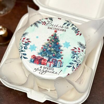 Бенто-торт Праздничный новогодний 2026 в Tort4u по цене 1590 ₽