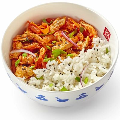 Рис на пару курицей и томатами в ДЕД ХО по цене 419 ₽