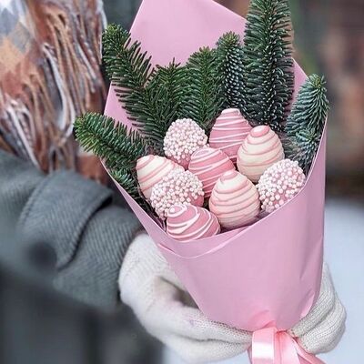 Новогодний букет 2 в Art is wow по цене 2200 ₽
