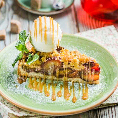 Сливовый пирог в Чайхана 64 по цене 200