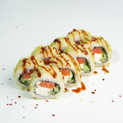 Васаби шарики с лососем (8 шт) в ЁБИСАН по цене 939 ₽