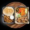 Острая шаурма в тарелке в Shawarma bar Shawa 36 по цене 450