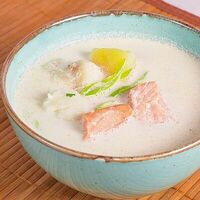 Императорская сливочная уха в Луиджи & Тосё