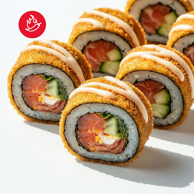 Роллы Бекон Спайси Темпура в Банхоф по цене 359 ₽