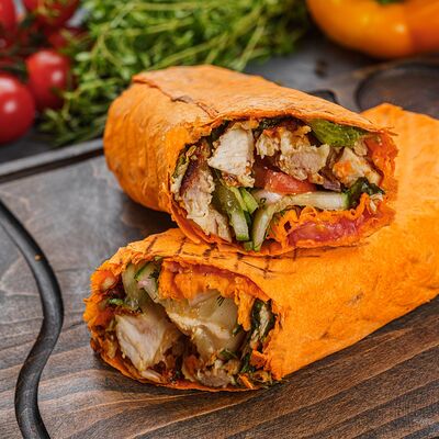 Шаурма со свининой в сырном лаваше в Mr. Grill по цене 379 ₽