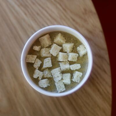 Крем-суп Грибной в oh my toast по цене 330 ₽