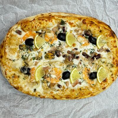 Римская пицца Морскаяв Самурай по цене 1230 ₽
