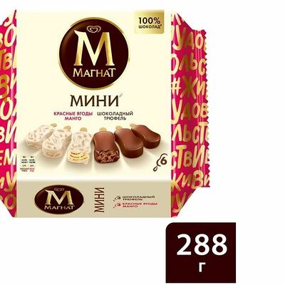 Мороженое Магнат трюфель манго мини мультипак в Ура! Мороженое! по цене 481 ₽