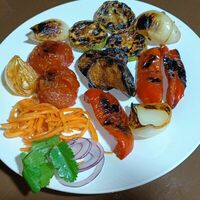 Овощи гриль в Мангалцентр