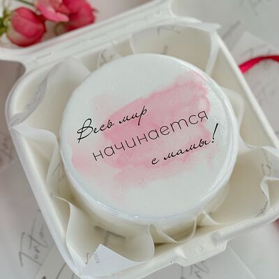 Бенто-торт Весь мир - мама в Tort4u по цене 1590 ₽