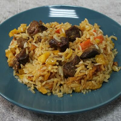 Плов узбекский в Marmaris Steak House по цене 380 ₽