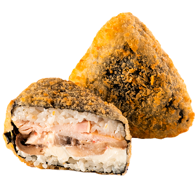 Онигири темпура с курицей, грибами в Суши-Маркет по цене 240 ₽