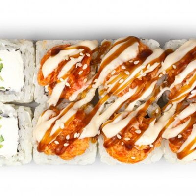 Бешеный лосось в Каратэ Суши по цене 700 ₽