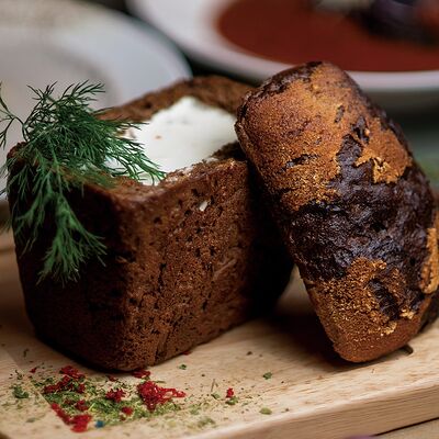 Сырный суп в хлебе в Meal me по цене 340 ₽