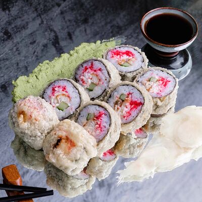 Жареный ролл Каничиз Темпура в My Sushi по цене 465 ₽