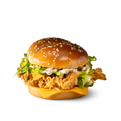 Бургер Маэстро оригинальный в ROSTIC’S по цене 329 ₽