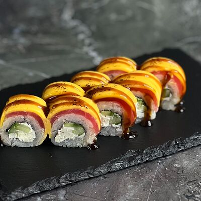 Чиззи магуро в ДАБЛ Роллы Пицца по цене 759 ₽