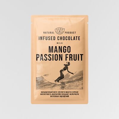 Шоколад молочный «Mango Passion fruit» в Surf Coffee X Val DIsere по цене 190 ₽